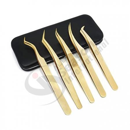 Eyelashes tweezers