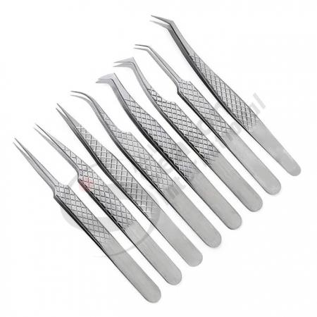 Eyelashes tweezers