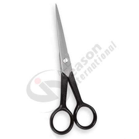 Plastic handle cutting scissors