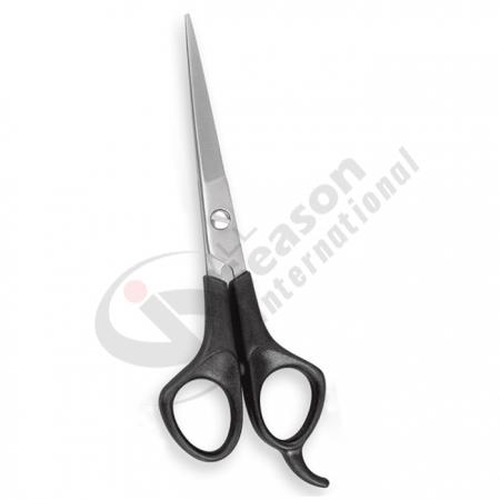 Plastic handle cutting scissors