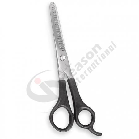 Plastic handle cutting scissors